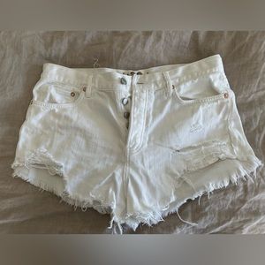 We The Free white shorts